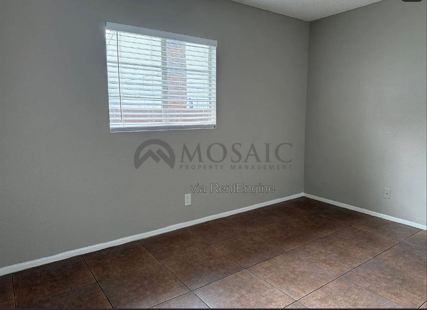 Unfurnished bedroom at Majestic Palms.